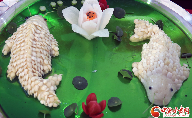 秀色可餐！隴上美食博覽會廚藝大師打動您的味蕾（組圖）