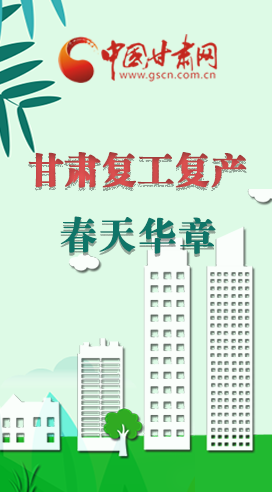 圖解|看！甘肅復工復產(chǎn)的“加速度”
