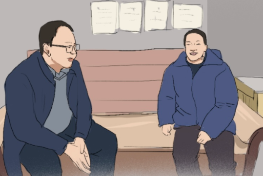 手繪丨追憶邱軍：扎根泥土，他把生命永遠(yuǎn)定格在扶貧路上