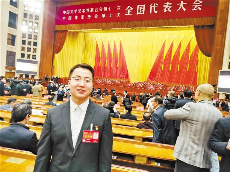 【聚焦2022甘肅兩會(huì)】網(wǎng)絡(luò)文學(xué)作家胡說(shuō)：不負(fù)初心，寫(xiě)有意義的文字