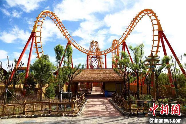 圖為嘉峪關(guān)方特歡樂世界。(資料圖) 趙海宏 攝