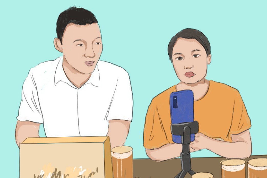 手繪|攢勁！閃閃發(fā)光的up青年