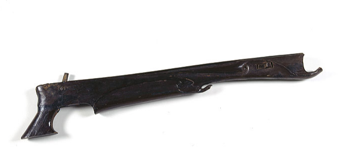 漢代錐畫(huà)漆弩機(jī)（湖南博物院藏）