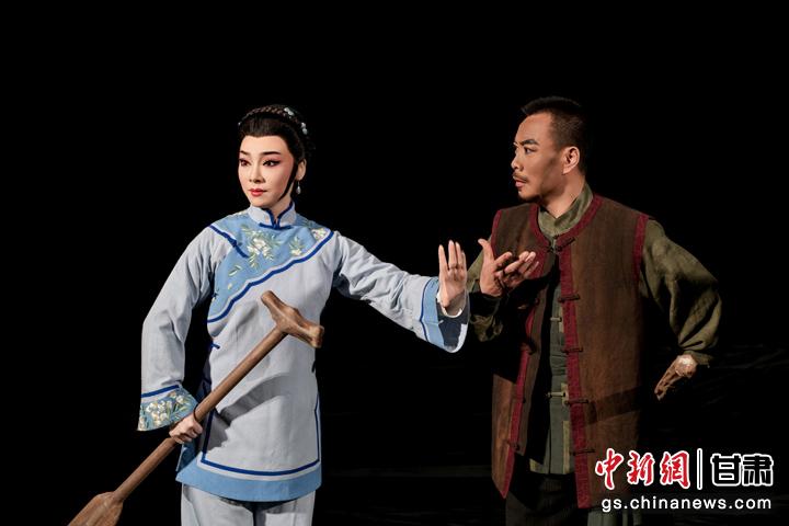 圖為演出劇照。甘肅省隴劇院供圖