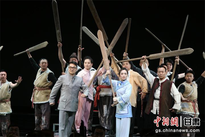 圖為演出劇照。甘肅省隴劇院供圖