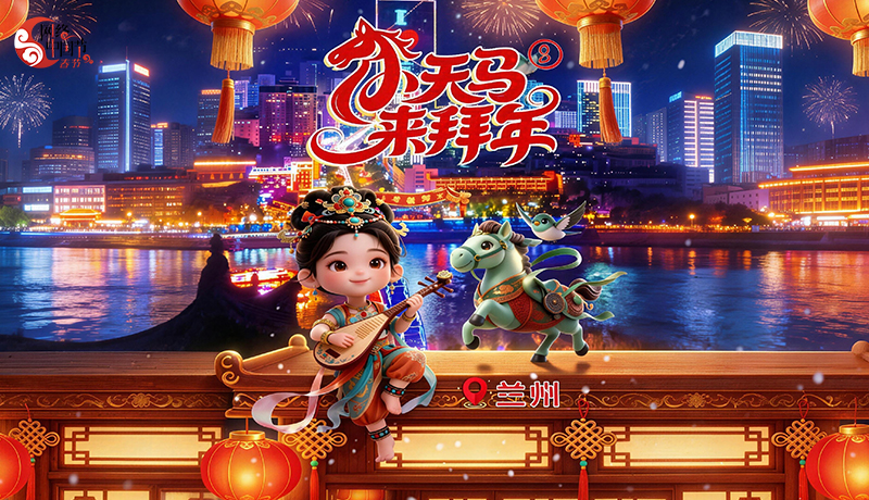 小天馬來拜年|飛到蘭州， 一碗面的功夫看懂黃河之都