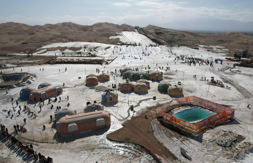甘州：沙漠與冰雪碰撞出濃濃年味