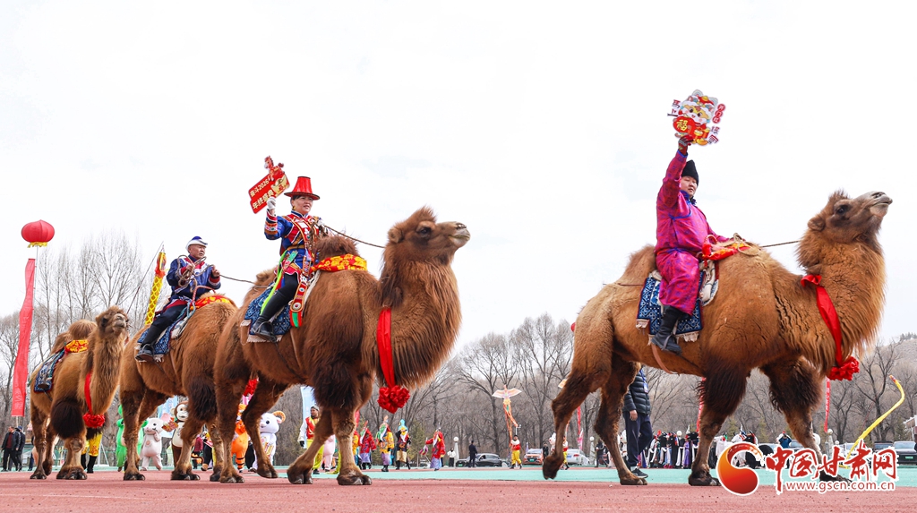 肅南：“石榴花開”多彩社火迎元宵