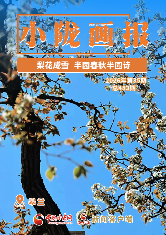 【小隴畫報·483期】皋蘭：梨花成雪，半園春秋半園詩